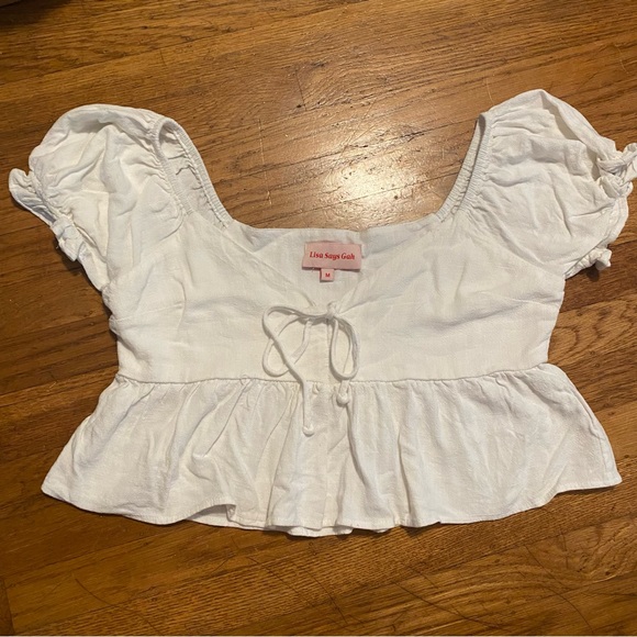 LISA SAYS GAH LILY TOP - Picture 3 of 3